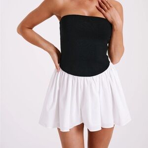 NWT MESHKI DROP WAIST MINI DRESS